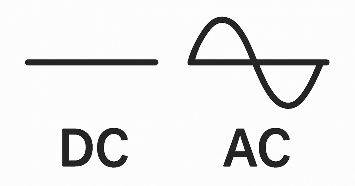 なぜ直流と交流があるのか？初心者向けに理由を解説