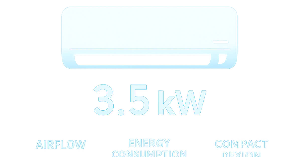 エアコン能力(kW)とは？畳数の選び方と消費電力との違い。