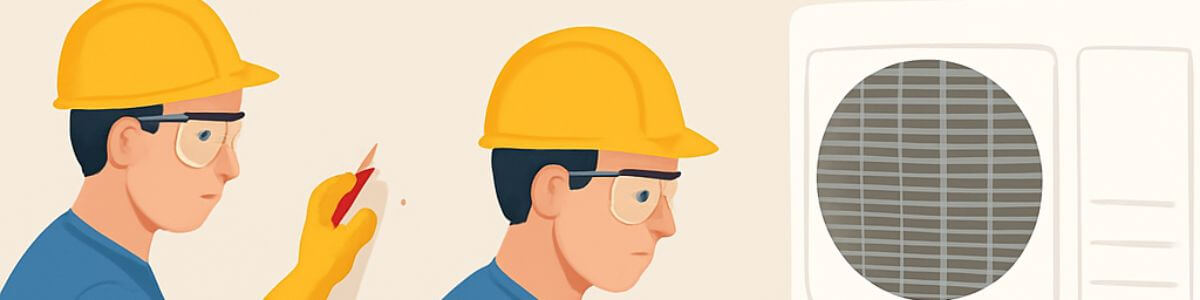 エアコン穴あけ工事の注意点