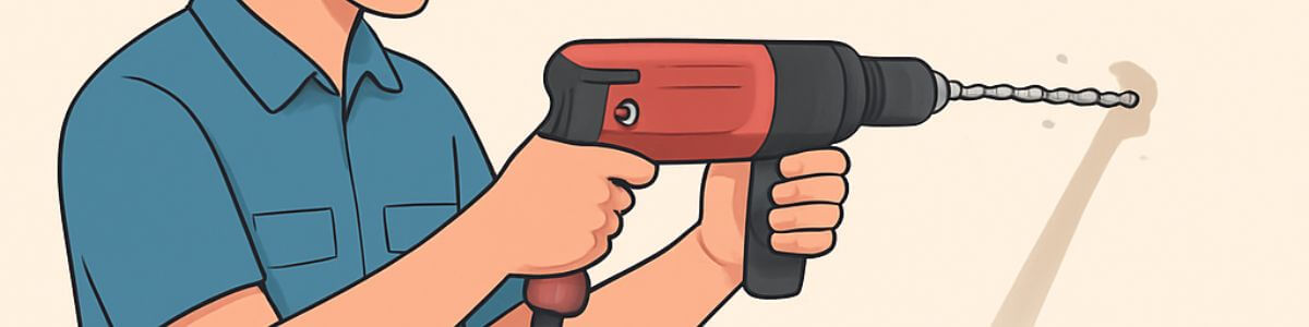 エアコン穴あけ工事とは