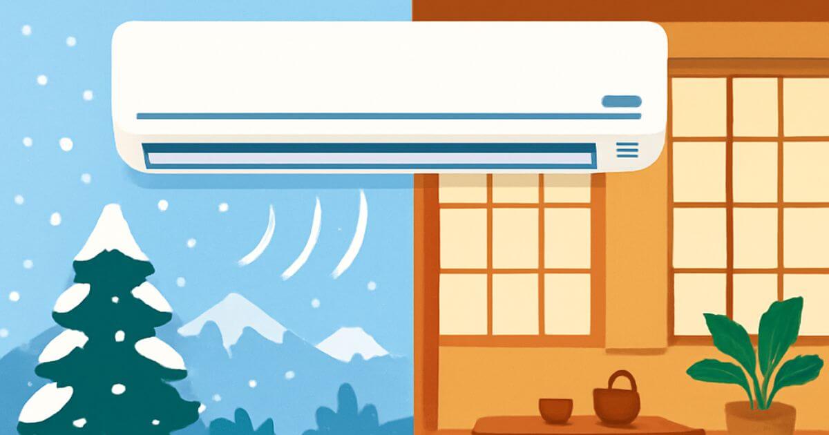 エアコン寒冷地仕様とは？通常エアコンとの違い